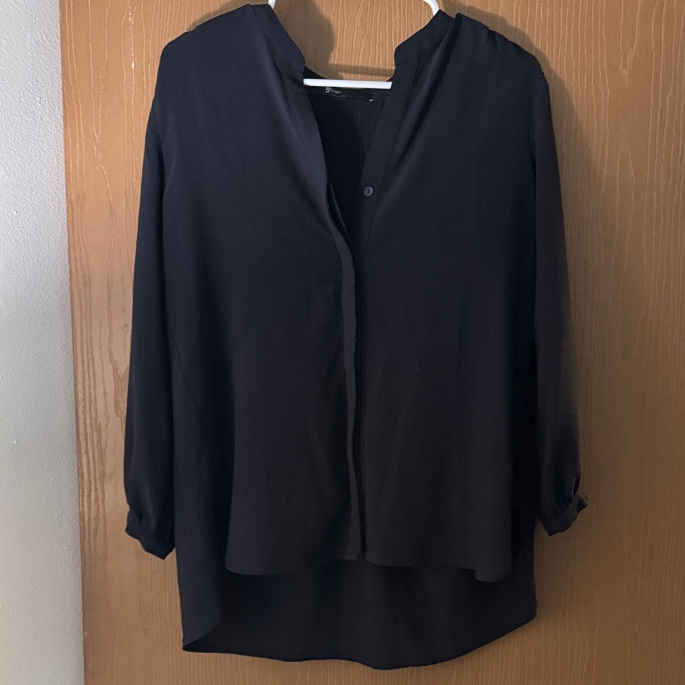 Gibson Classic Black Blouse Size S